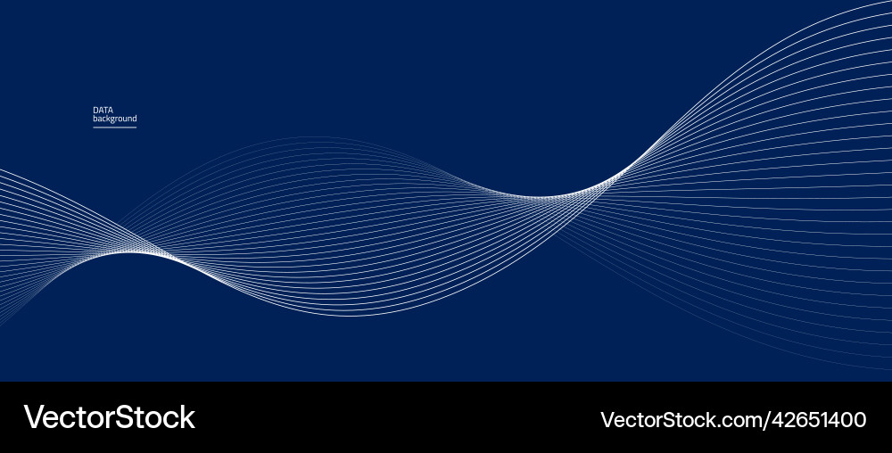 Data Flow Abstract Background vector image