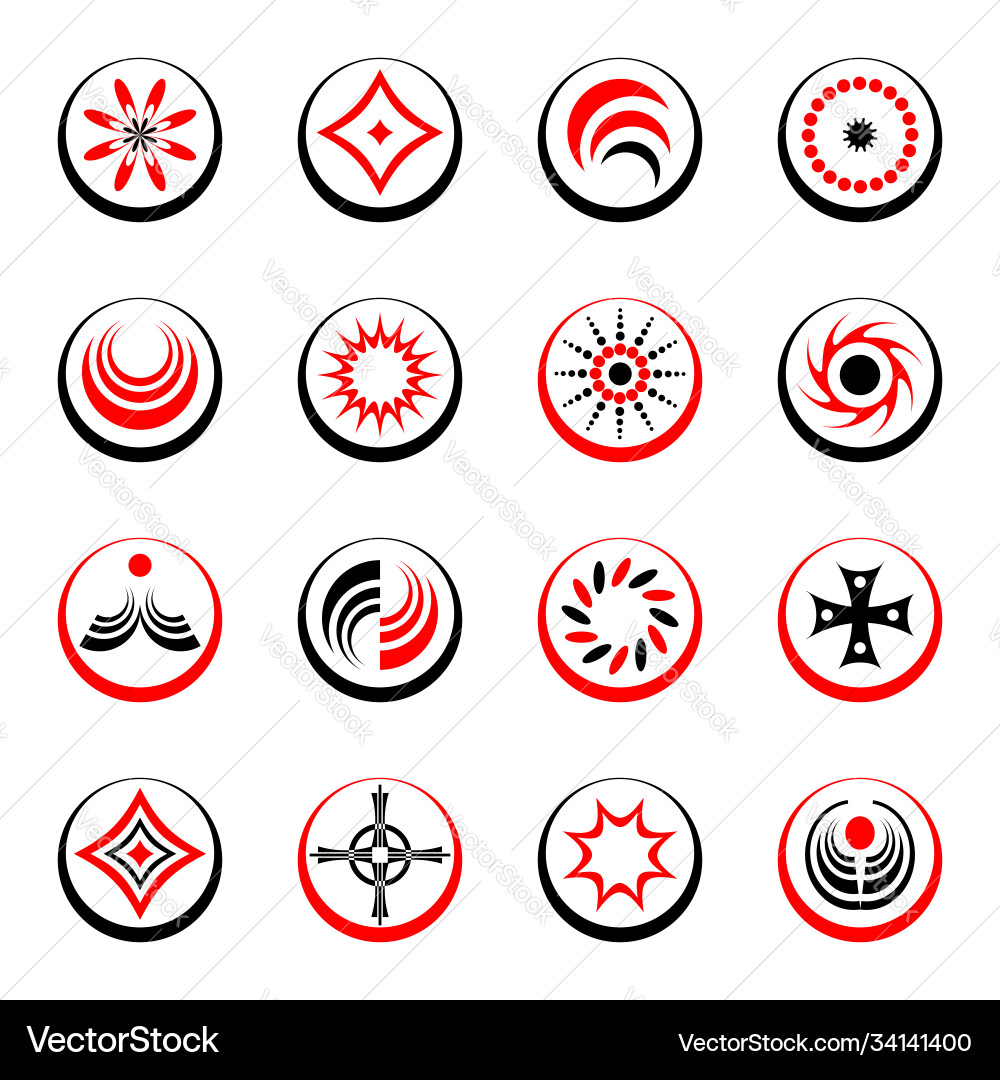 Design elements set Design elements set vector image