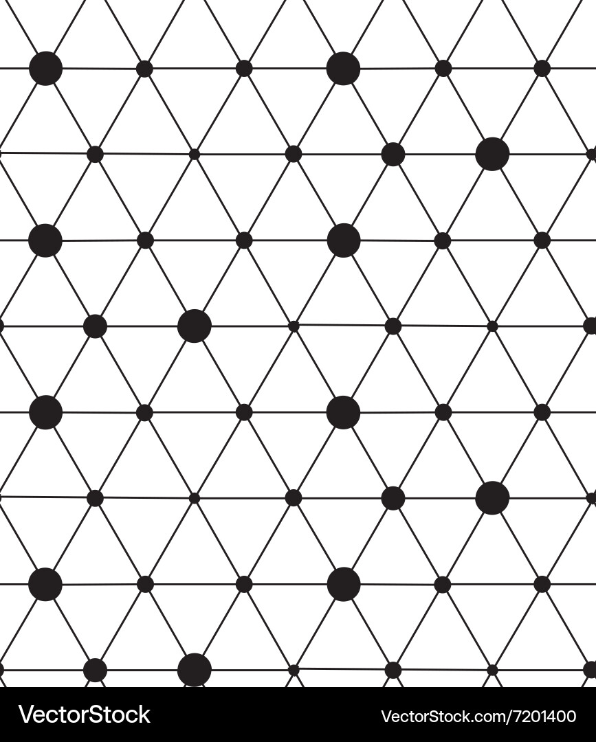 Modern Geometric Grid Pattern vector image