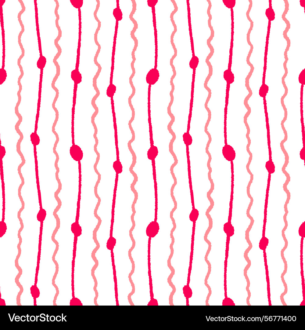 Seamless pattern with a simple abstract drawing Seamless pattern with a simple abstract drawing Vector Image