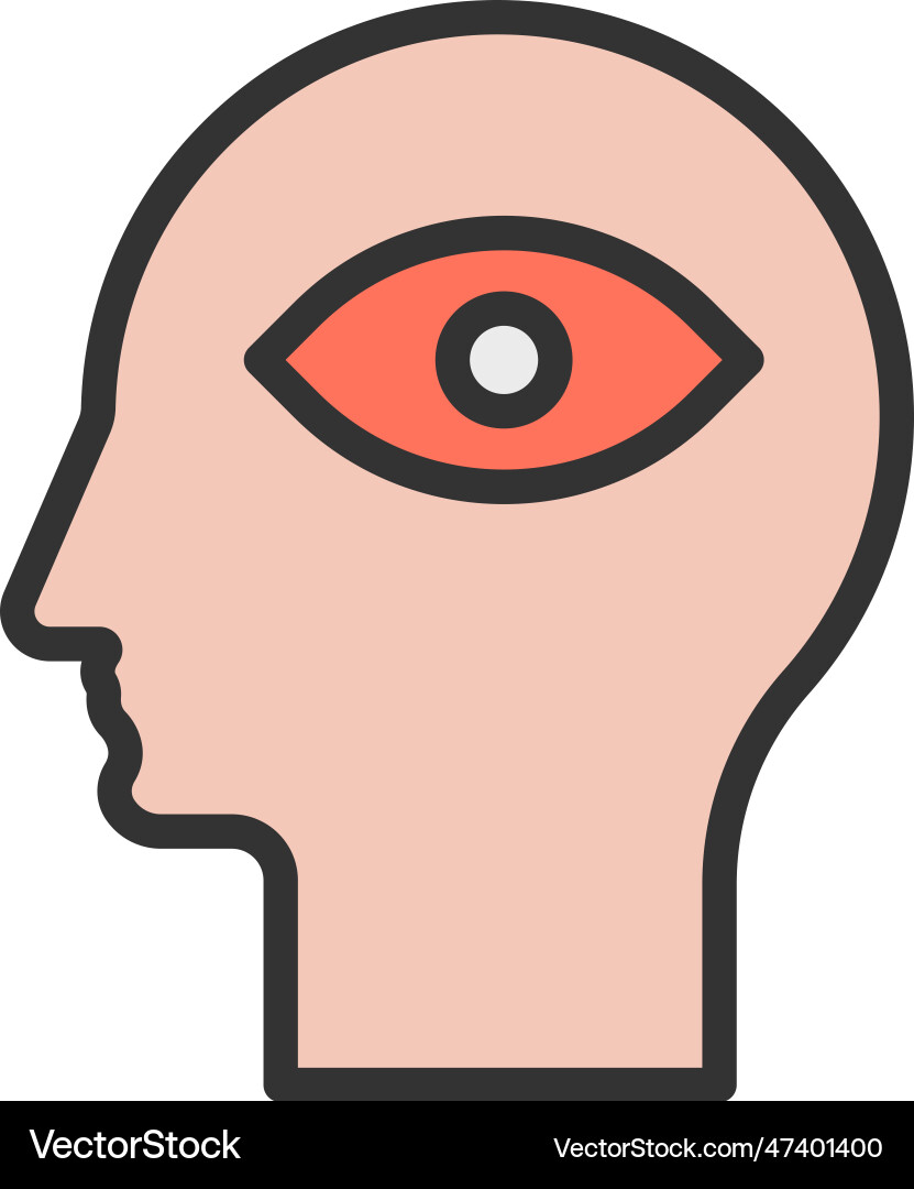 Visualization icon image vector image