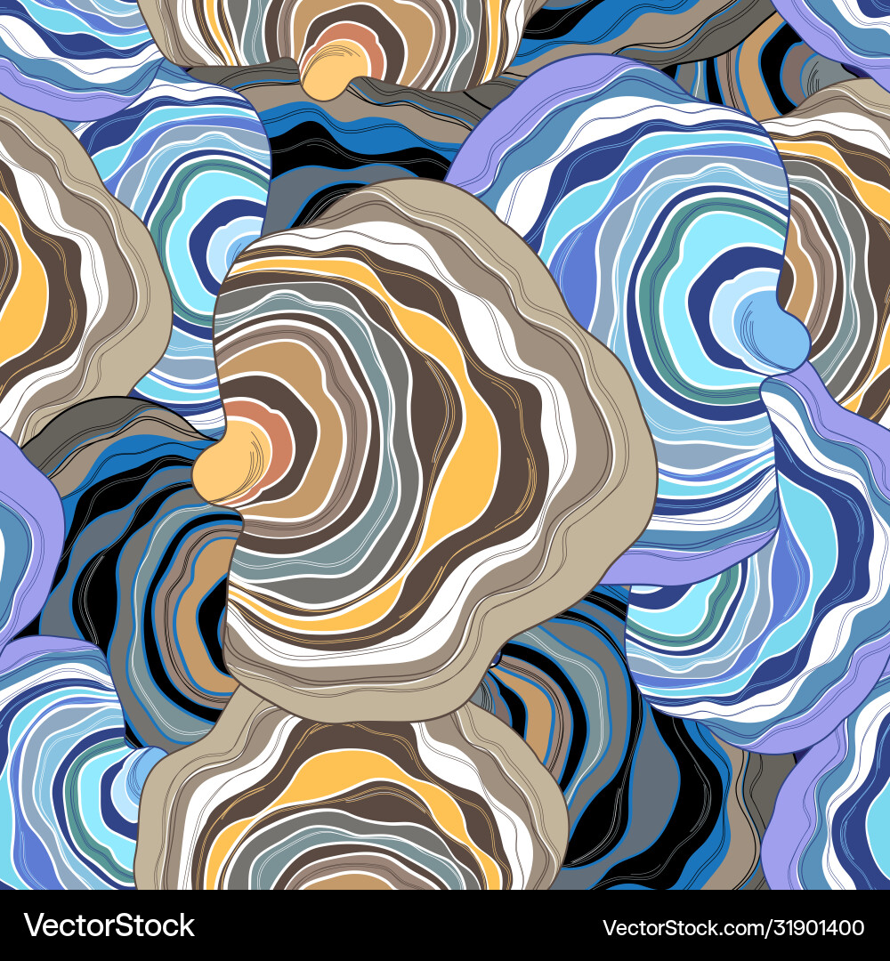 Wonderful abstract pattern vector image