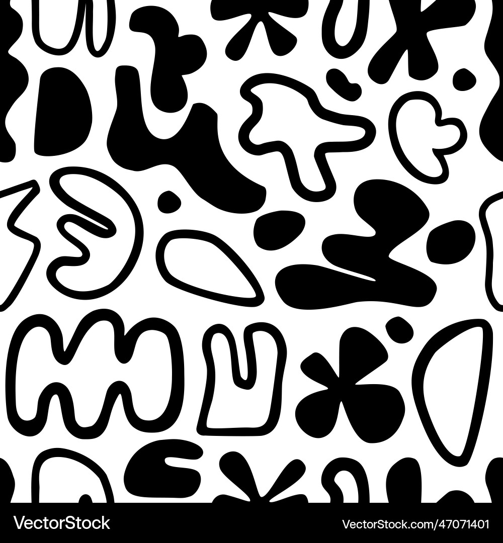 Abstract seamless pattern background with shapes Abstract seamless pattern background with shapes vector image
