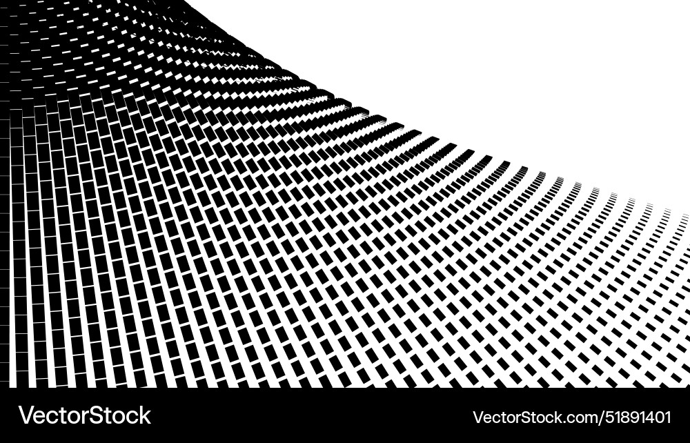 Black square halftone pattern abstract background Black square halftone pattern abstract background Vector Image