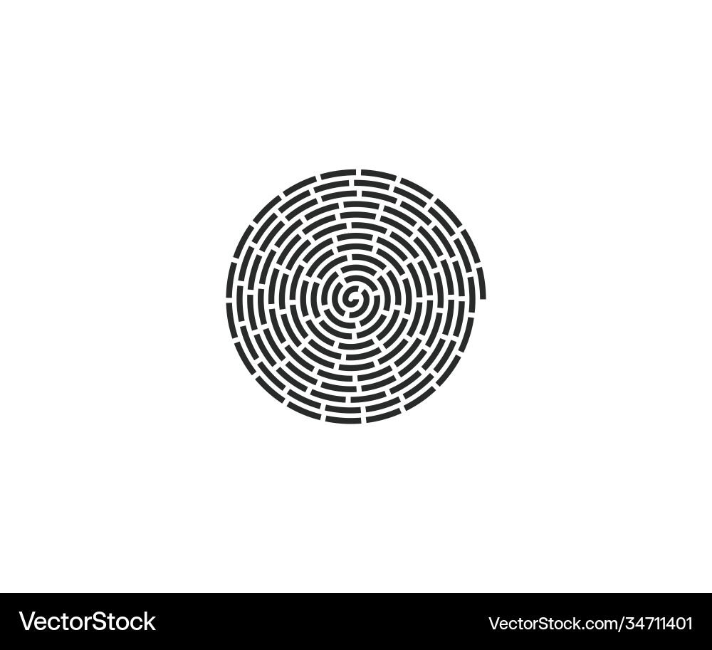 Circle helix scroll spiral icon Circle helix scroll spiral icon Vector Image