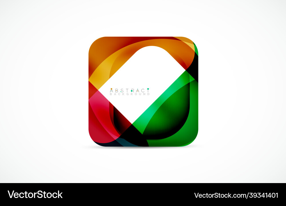 Minimal background abstract square shape Minimal background abstract square shape vector image