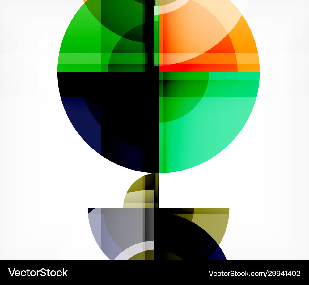 Abstract background circle and triangle design Abstract background circle and triangle design vector image