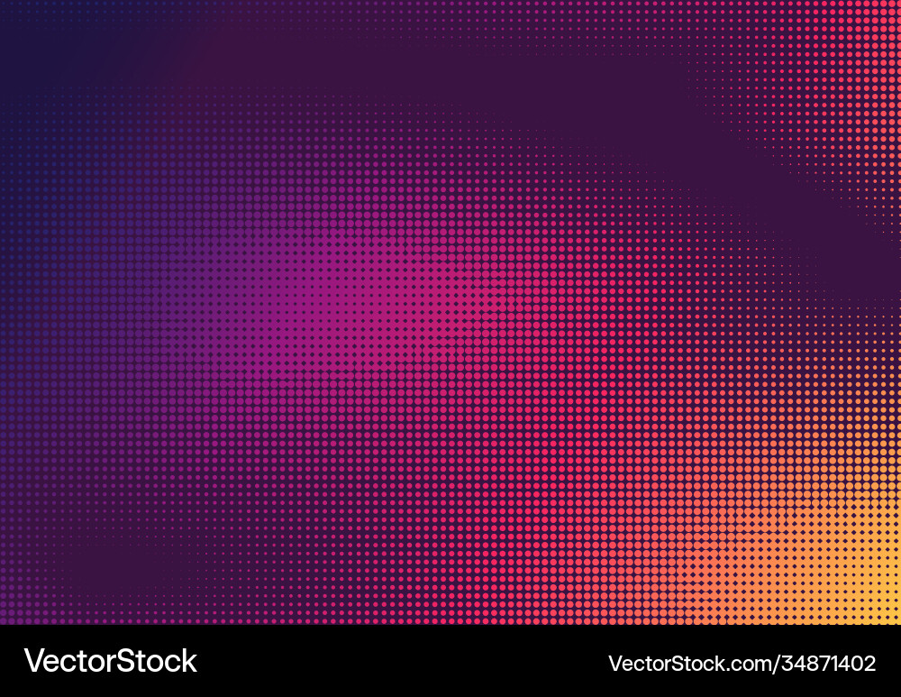 Abstract futuristic halftone design tech color Abstract futuristic halftone design tech color vector image