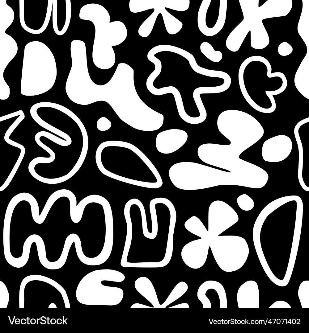 Abstract seamless pattern background with shapes Abstract seamless pattern background with shapes vector image