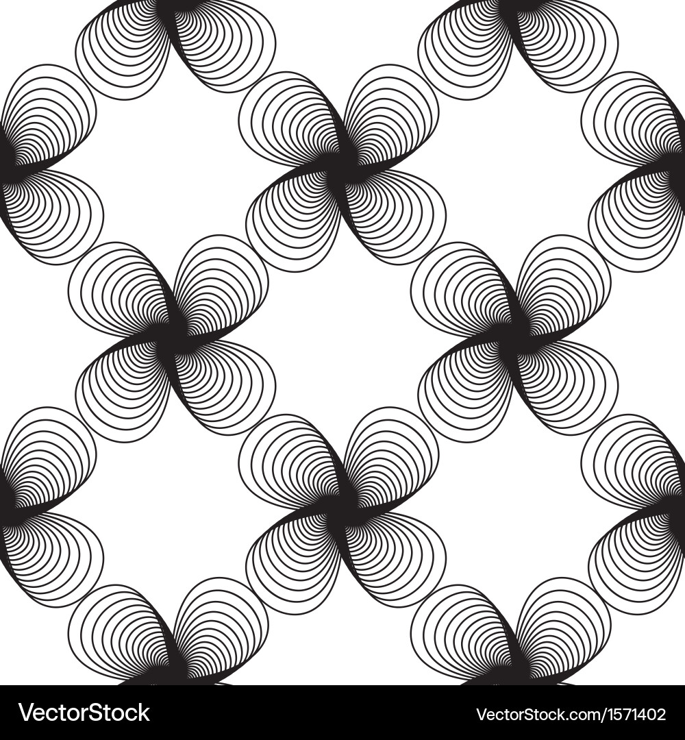 Abstract seamless pattern vector image