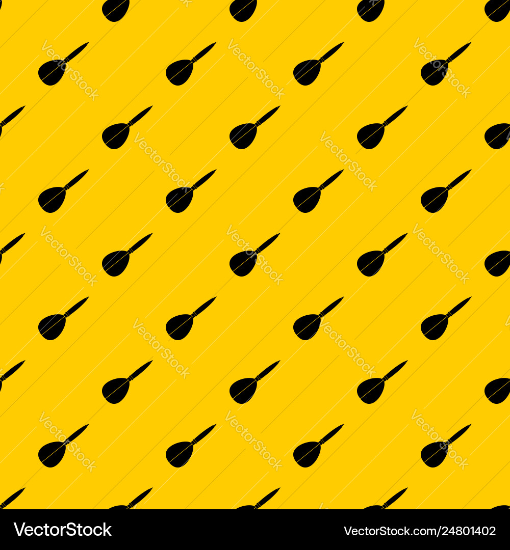 Arrow to play dart pattern Arrow to play dart pattern vector image
