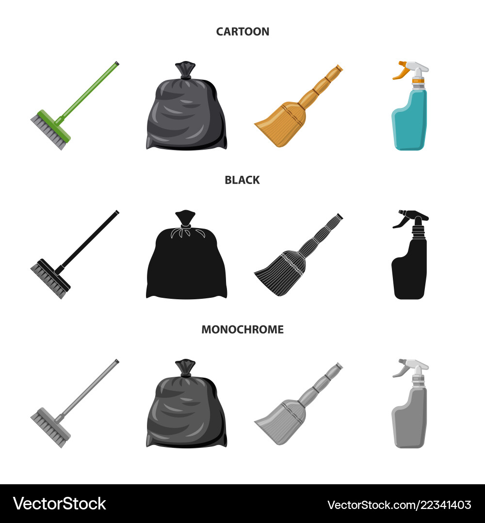 Isolated object of cleaning and service symbol Isolated object of cleaning and service symbol vector image
