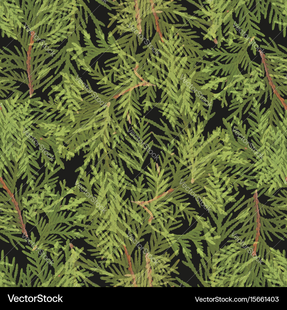 Leaf colored seamless pattern Vector Image
