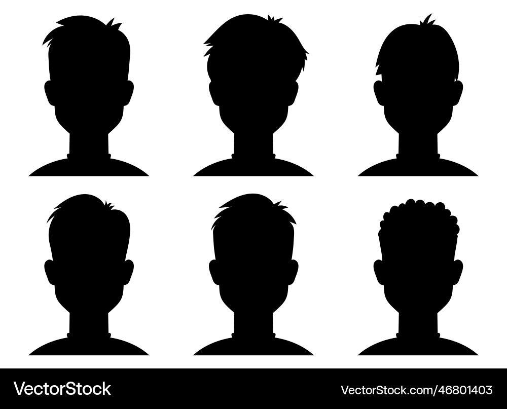 Man face design isolated on white background Man face design isolated on white background vector image