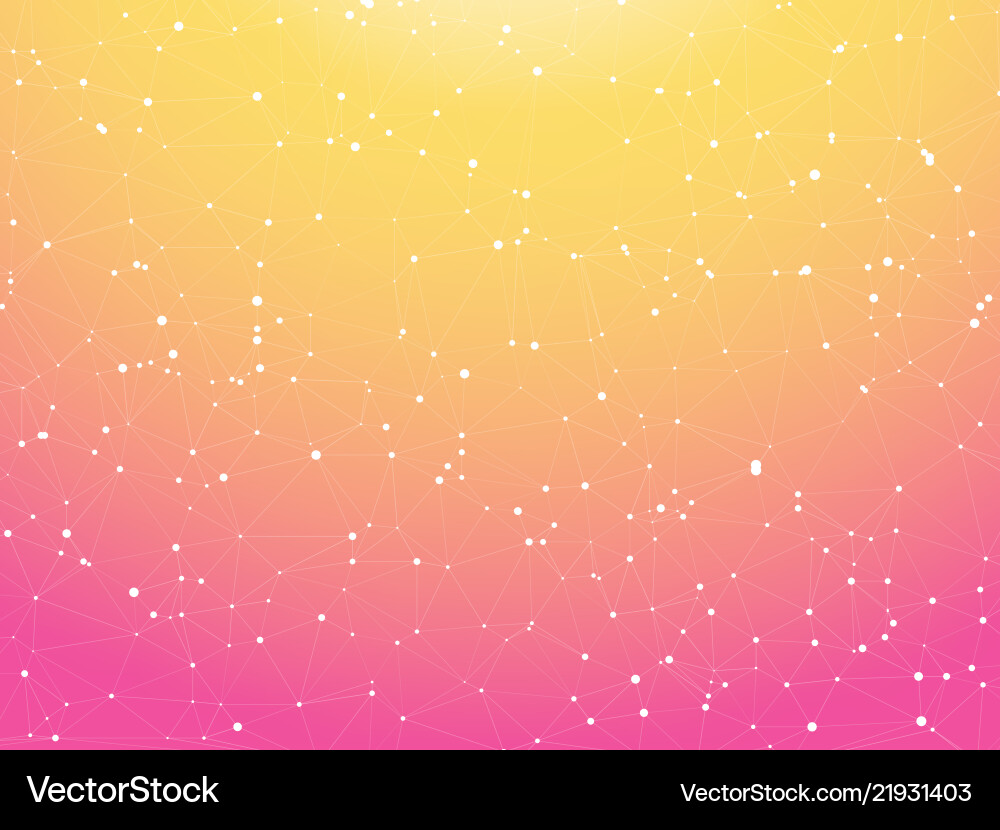 Modern Gradient Connection Background vector image