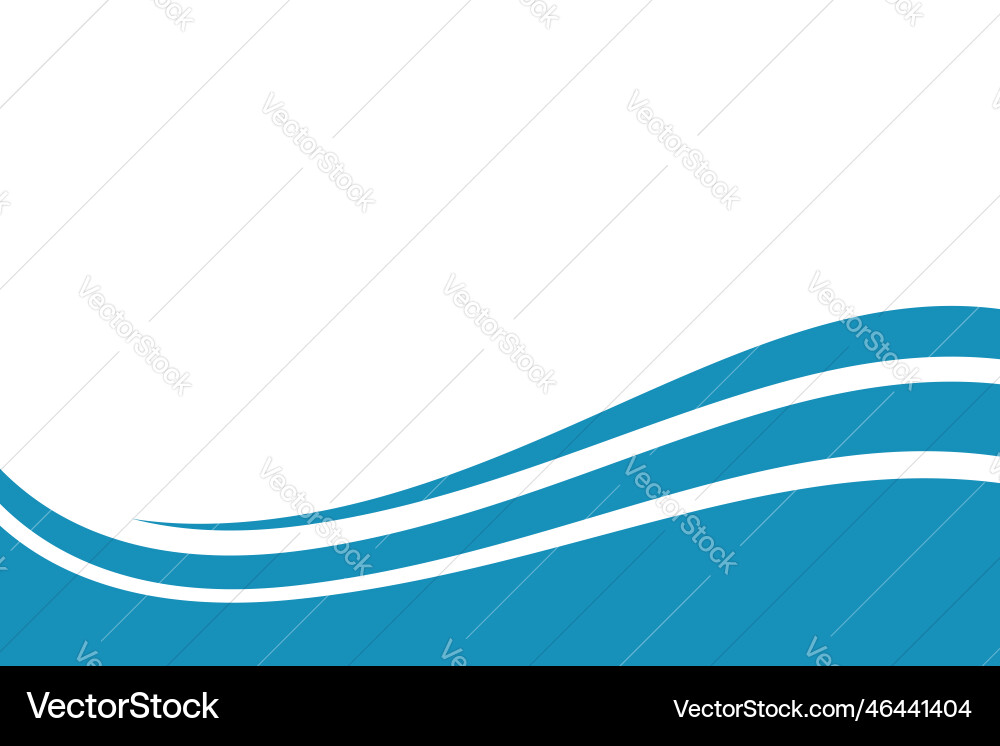 Simple curve background for business with space vector image
