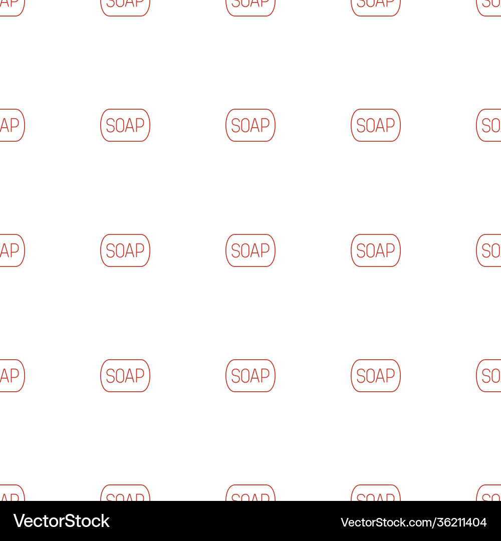 Soap for web and mobile icon pattern seamless Vector Image
