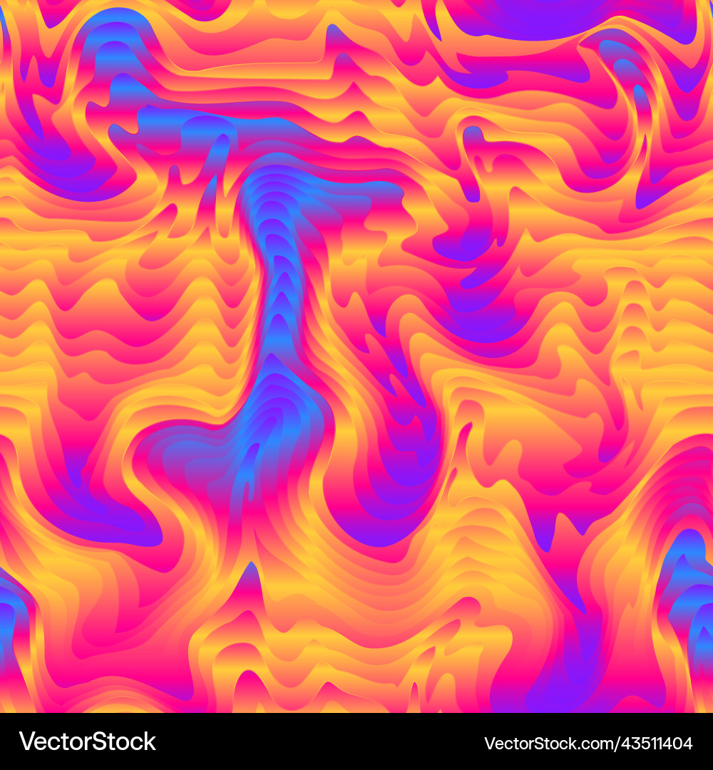 Spectral Fluid Pattern vector image