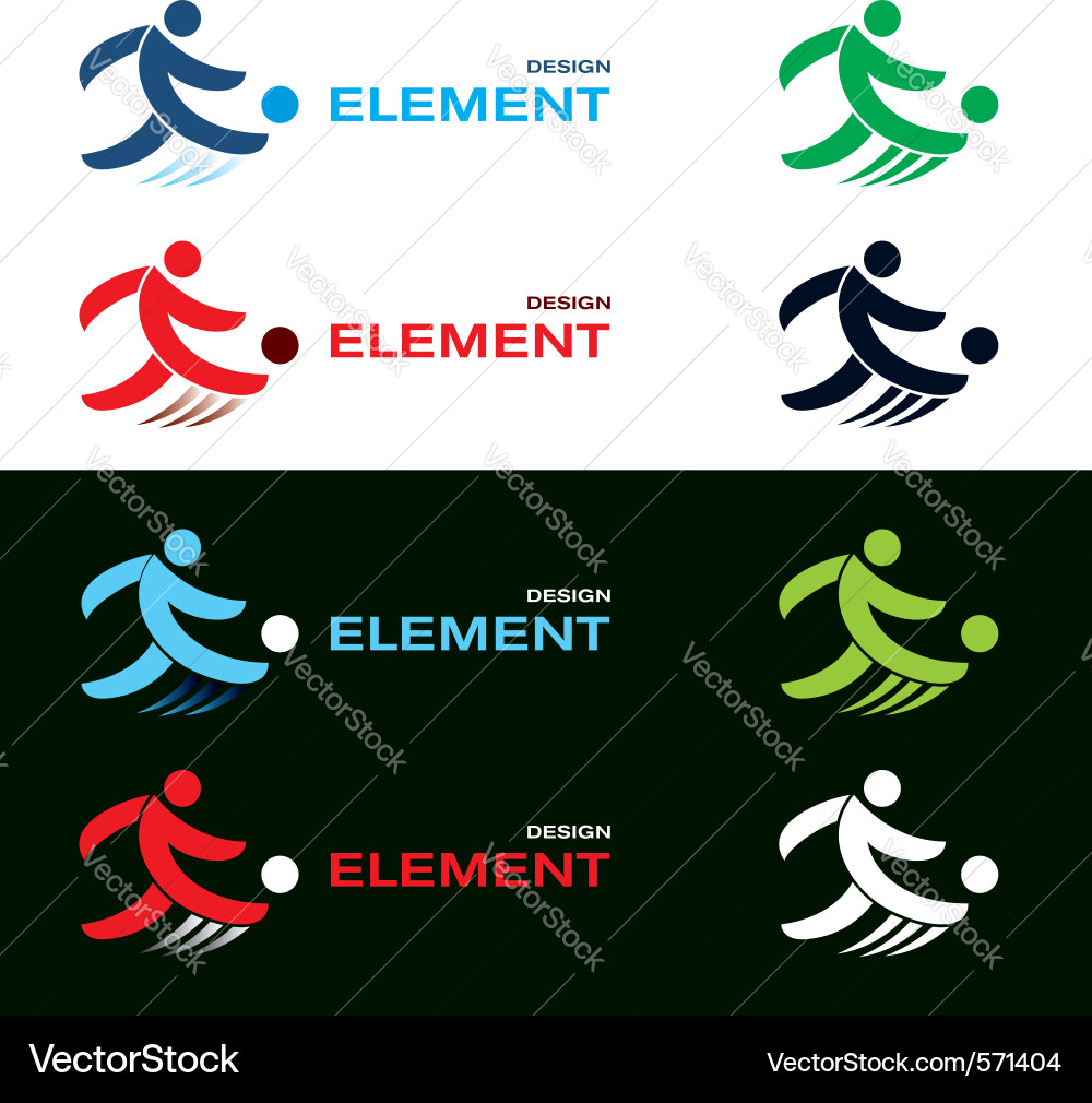 Sporting Event Icons Vector Image