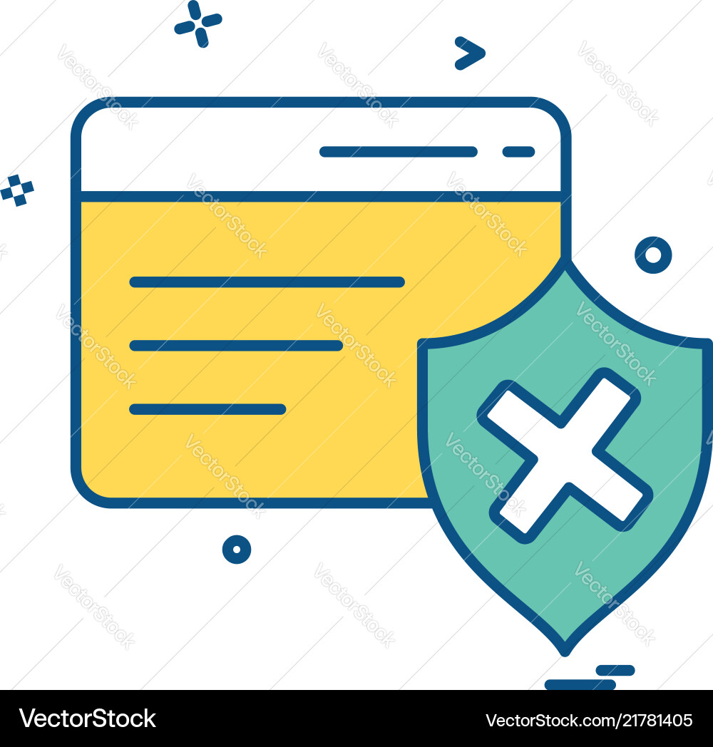 Password and security icon design Password and security icon design vector image