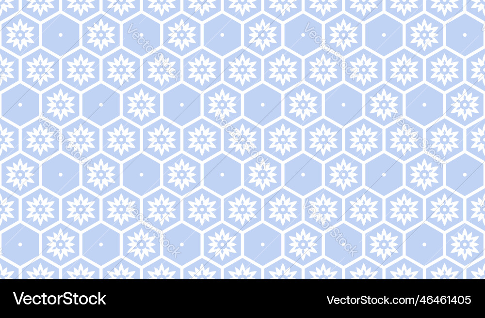 Seamless hexagons pattern Seamless hexagons pattern vector image