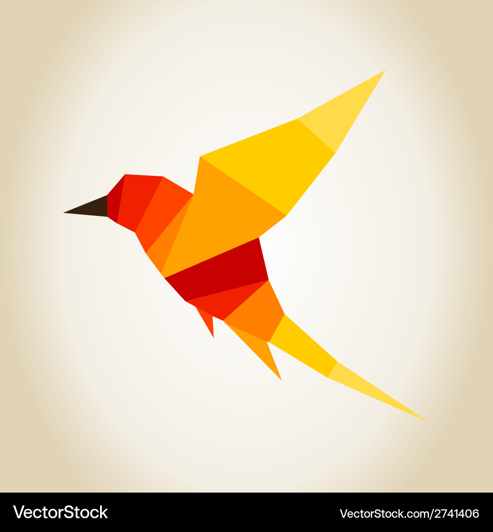 Bird abstraction4 vector image