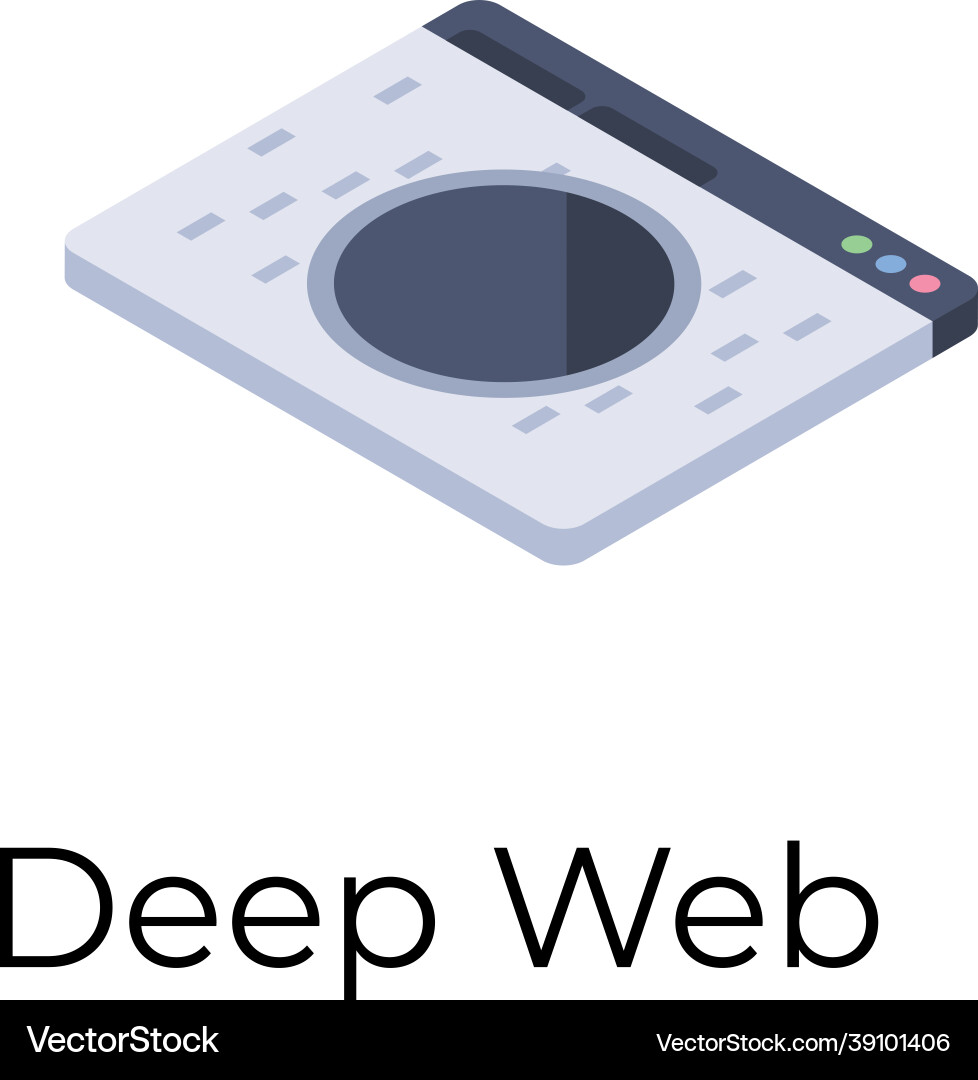 Deep web Vector Image