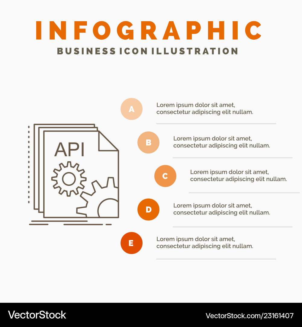 Api app Programmieren Entwicklersoftware Infografiken Api app Programmieren Entwicklersoftware Infografiken vektorbild