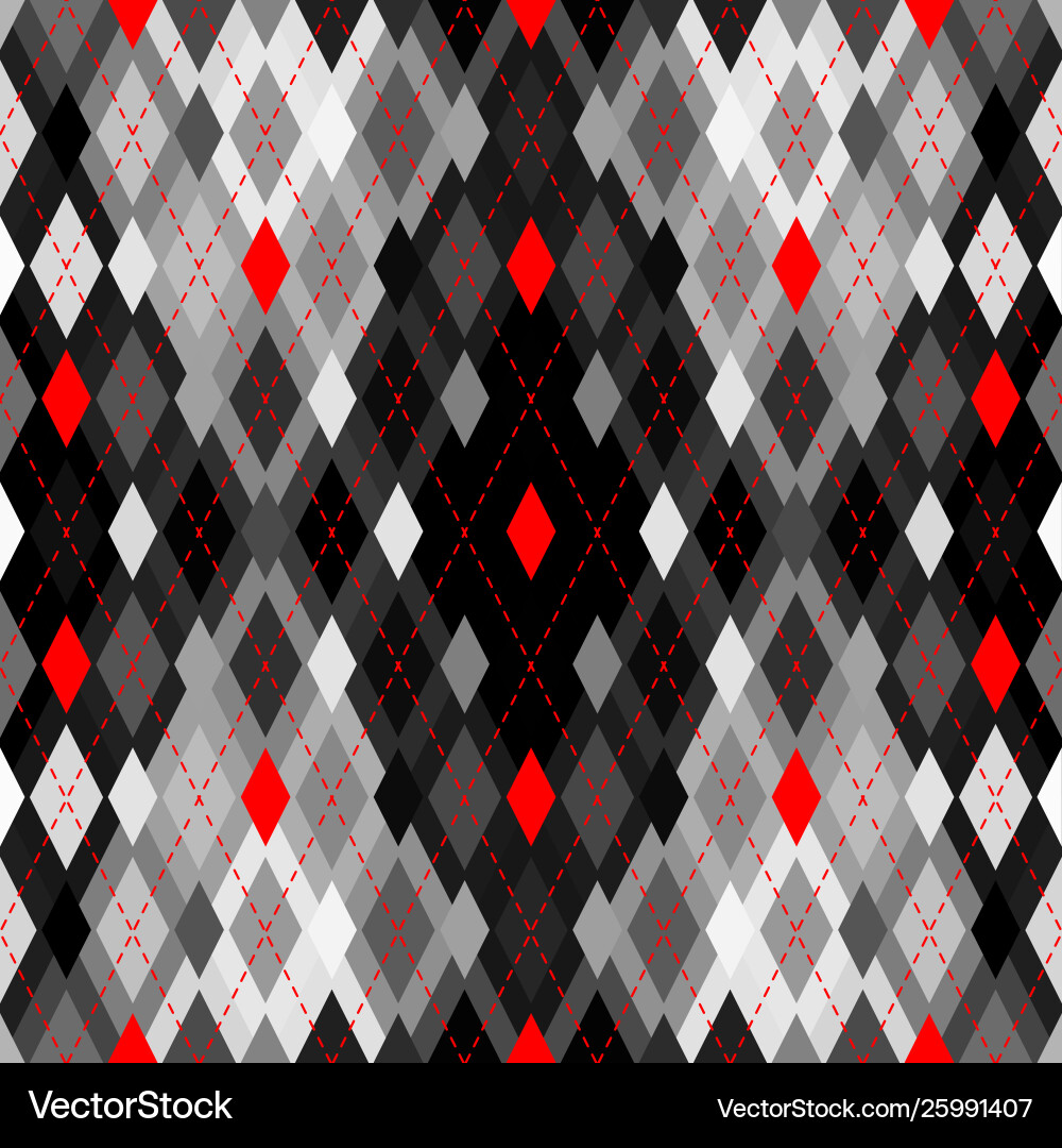 Argyle seamless pattern background Vector Image