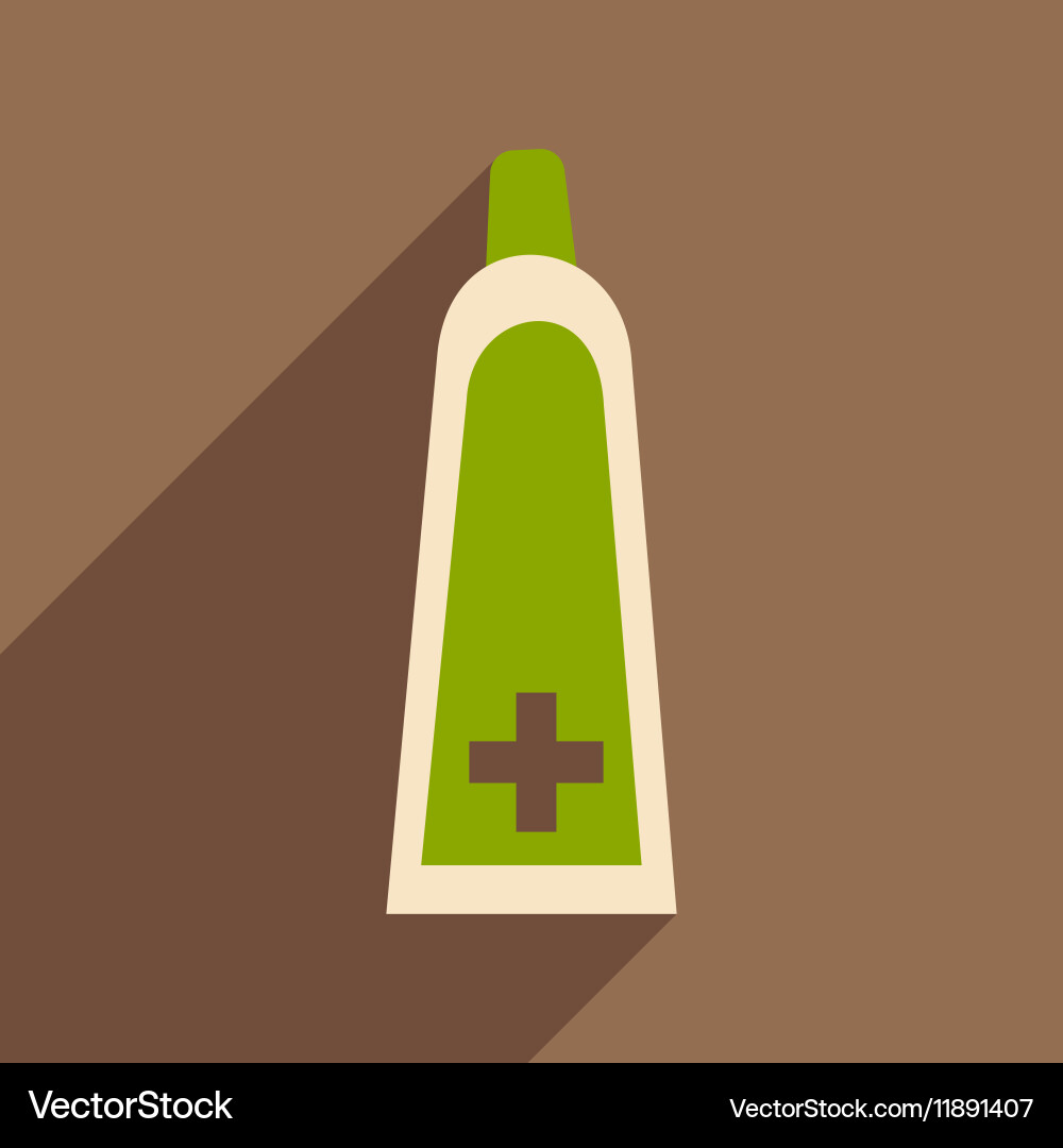 Flat with shadow icon and mobile application vector image
