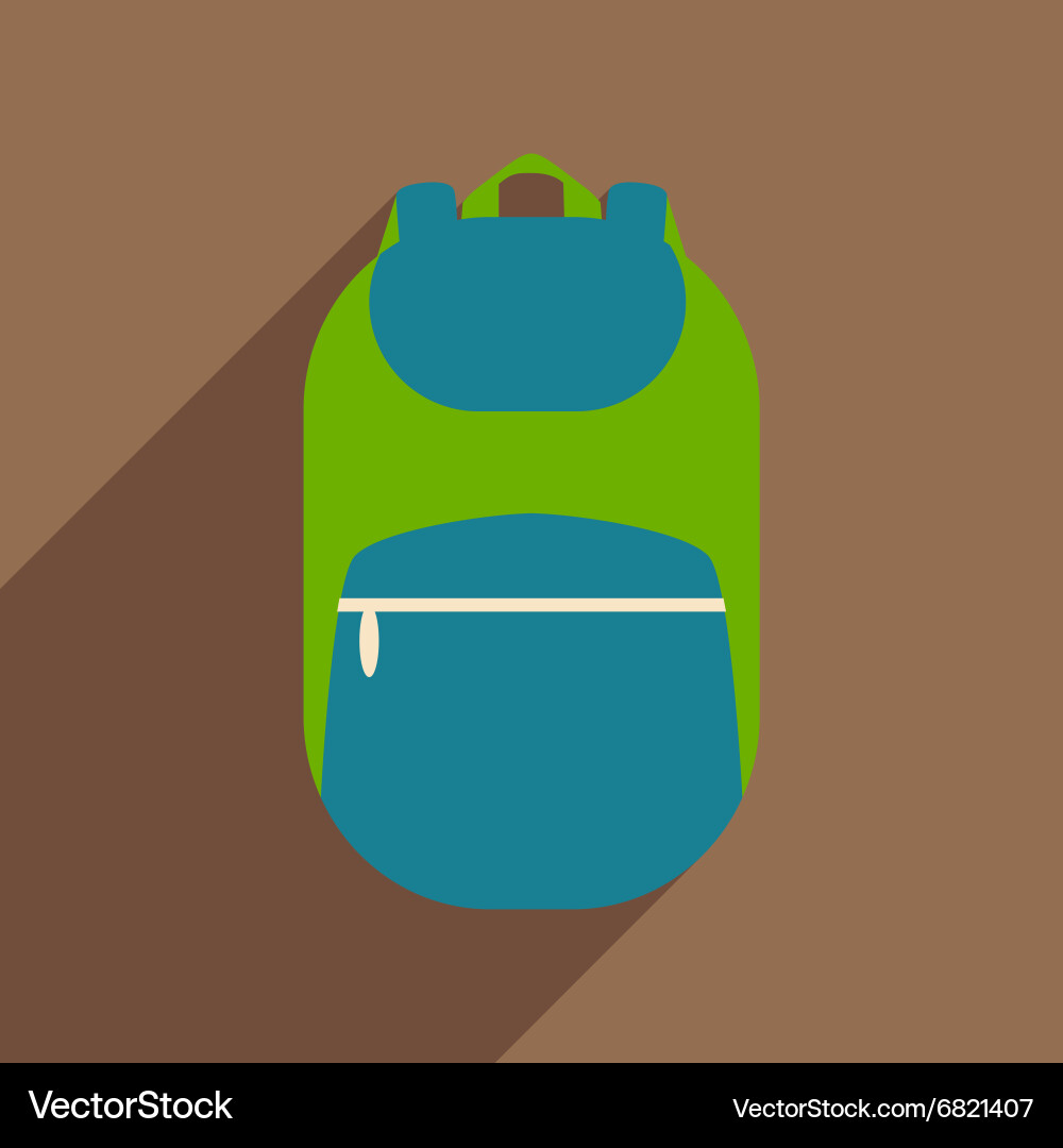 Flat with shadow icon and mobile application Vector Image