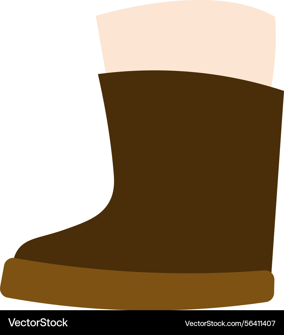 Simple boot Vector Image
