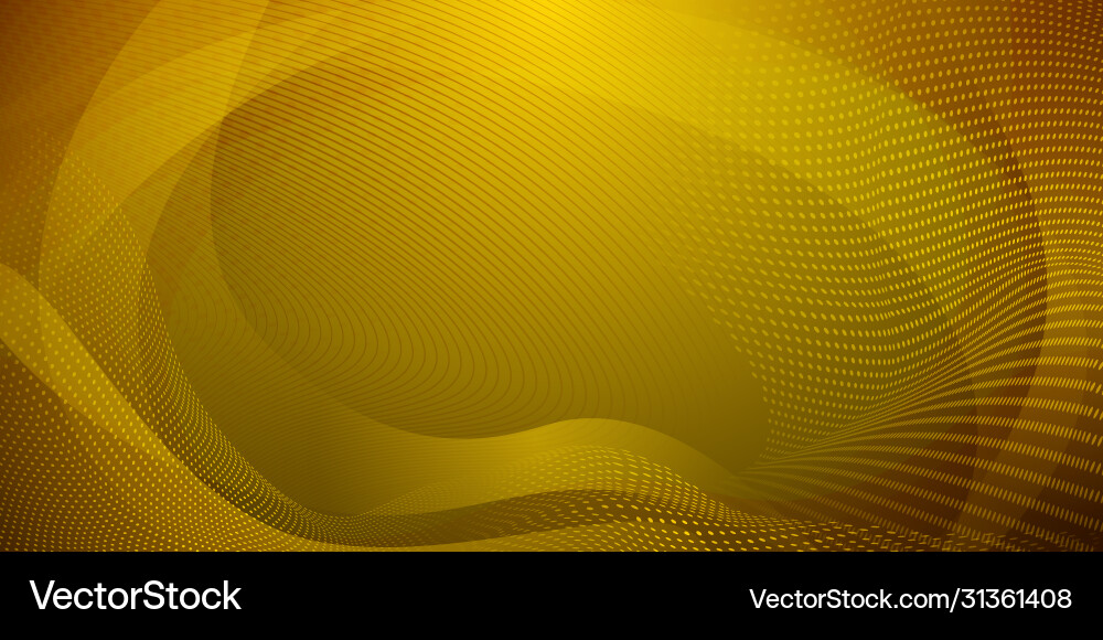 Abstract Halftone Wave Background vector image