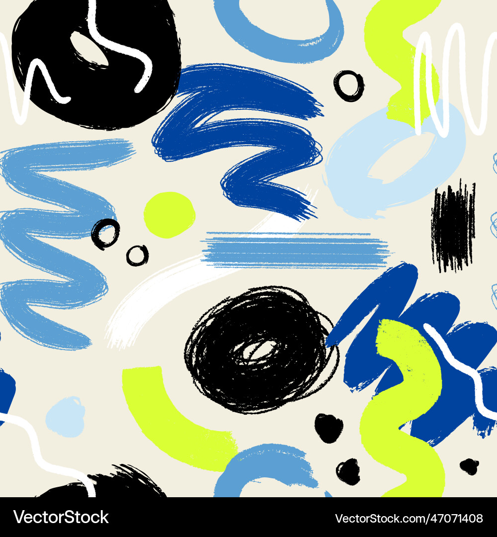 Abstract seamless pattern background with shapes Abstract seamless pattern background with shapes vector image
