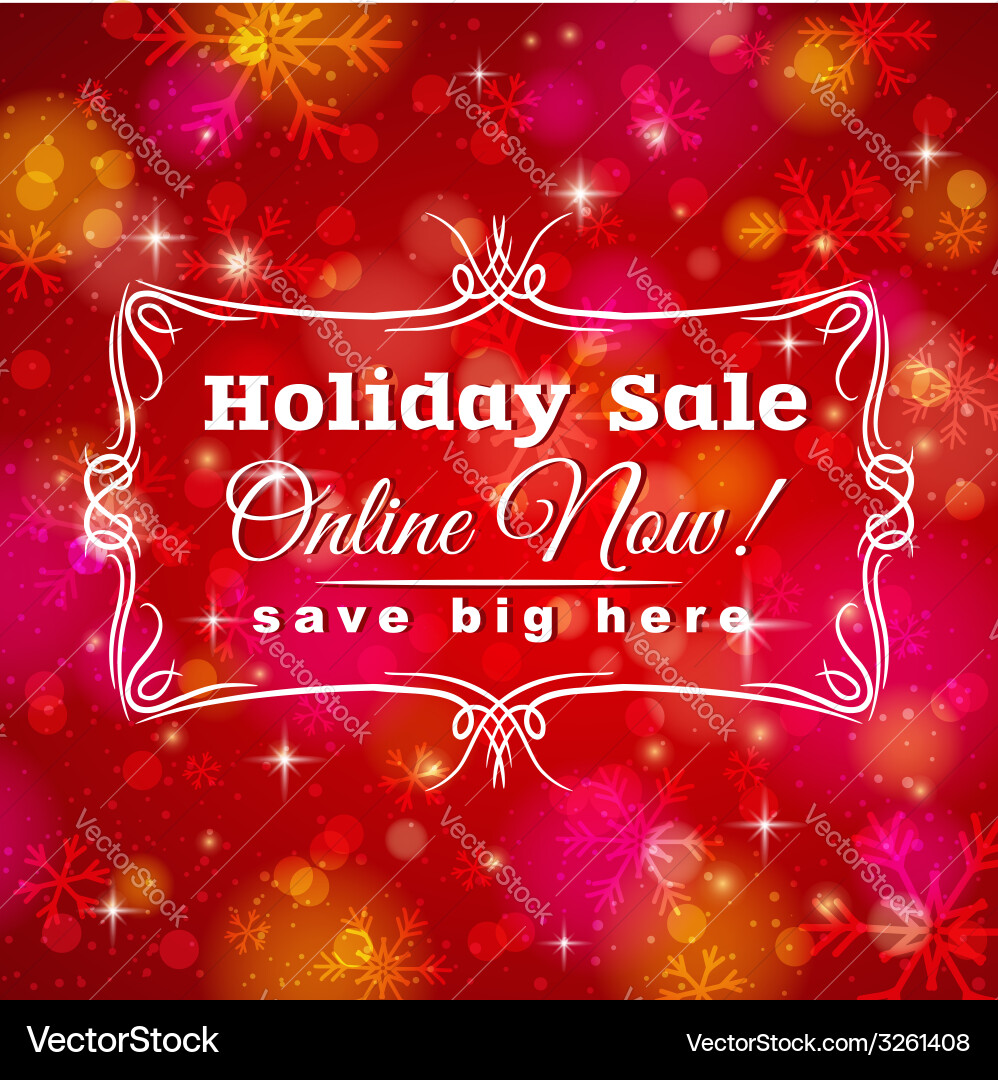 Red brightness background with label text vector image