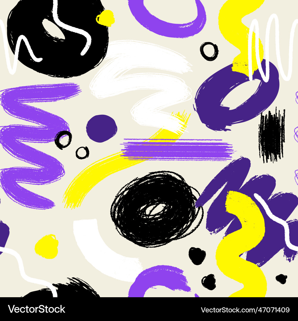 Abstract seamless pattern background with shapes Abstract seamless pattern background with shapes vector image