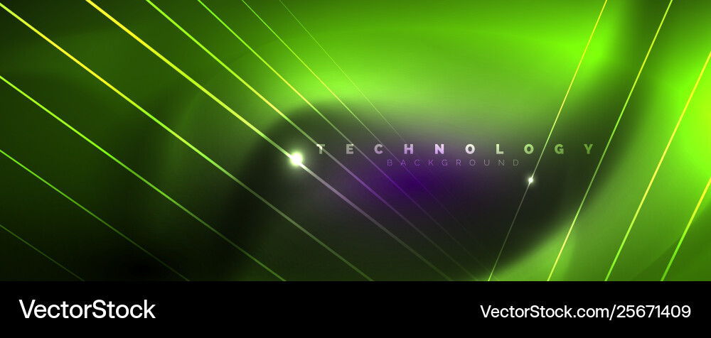 Color light with lines outer space background Color light with lines outer space background Vector Image