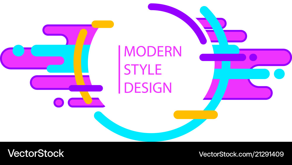 Dynamic Multicolor Abstract Background vector image
