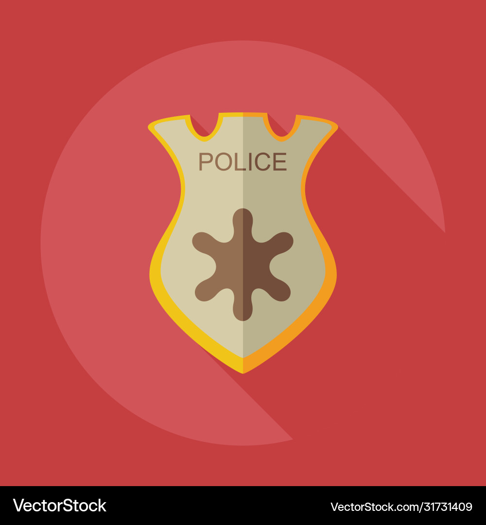 Flat modern design with shadow icons certificate Vector Image