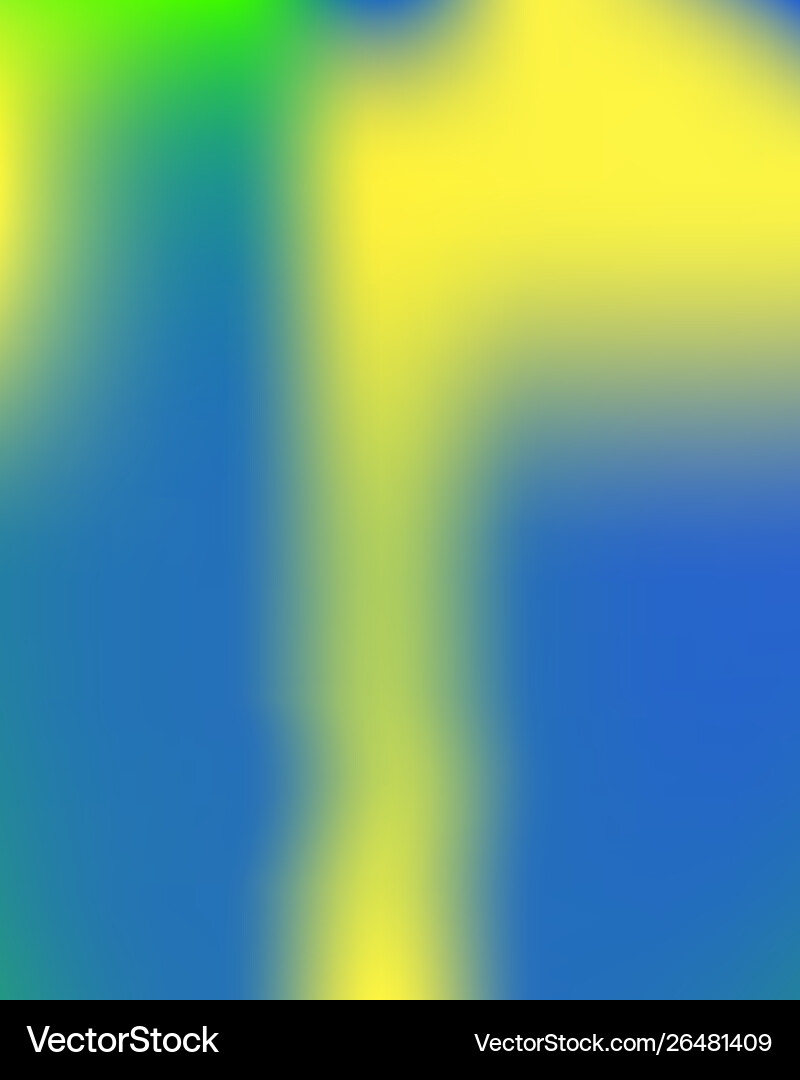 Gradient mesh painted in different colors vector image