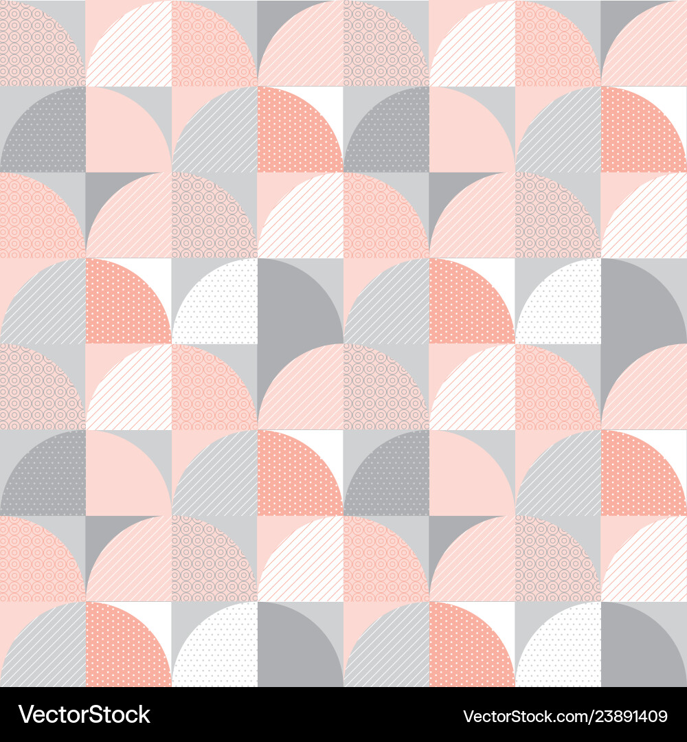 Pastel and gray tile patch seamless pattern Pastel and gray tile patch seamless pattern vector image
