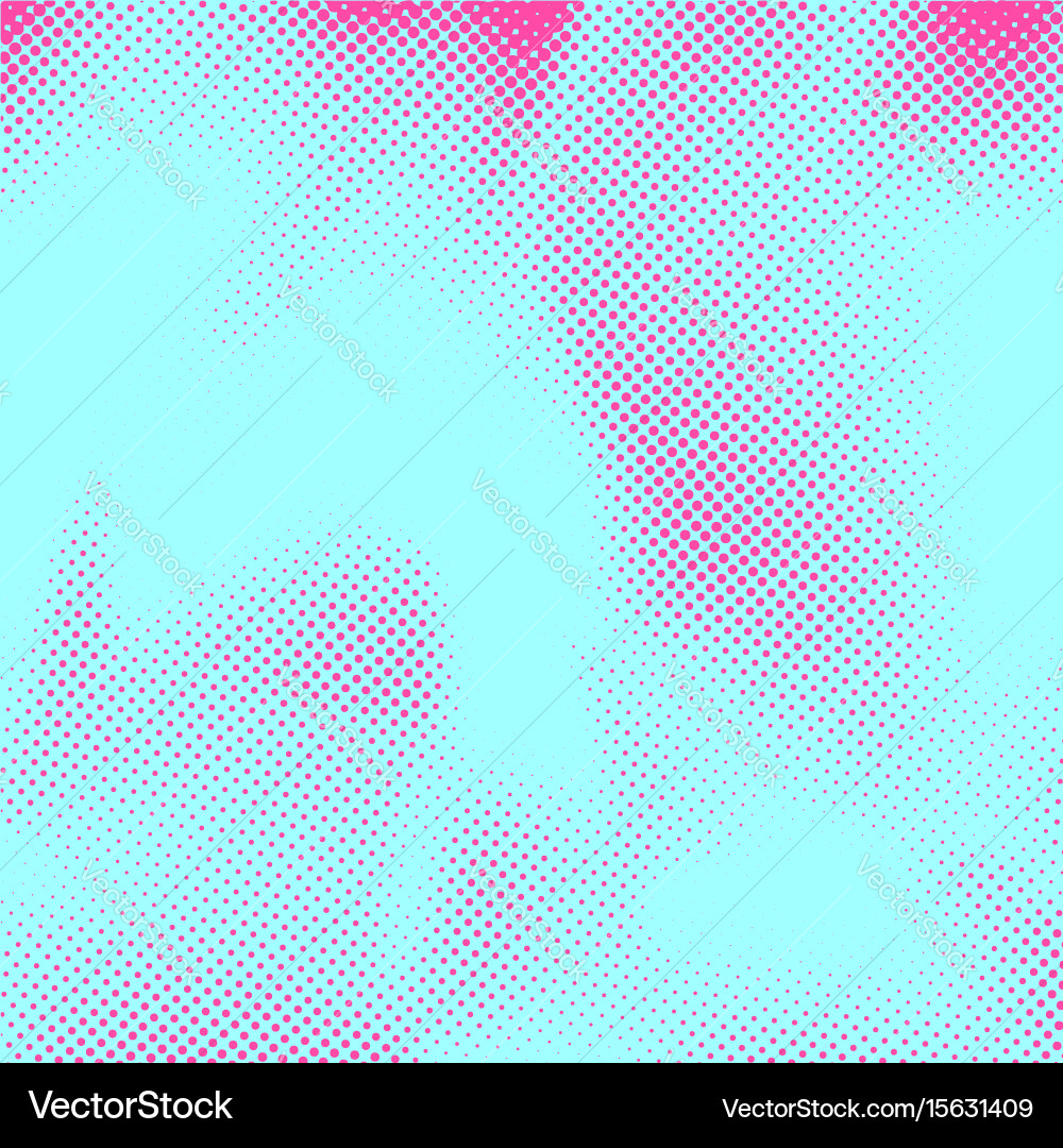 Retro Pop Dot Pattern vector image