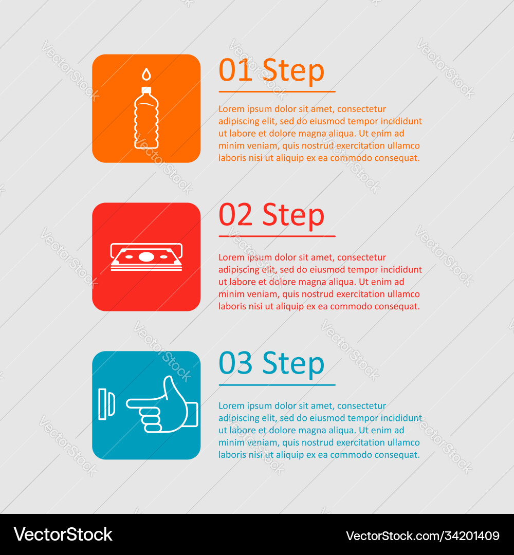 User guide manual infographic rules for use User guide manual infographic rules for use vector image