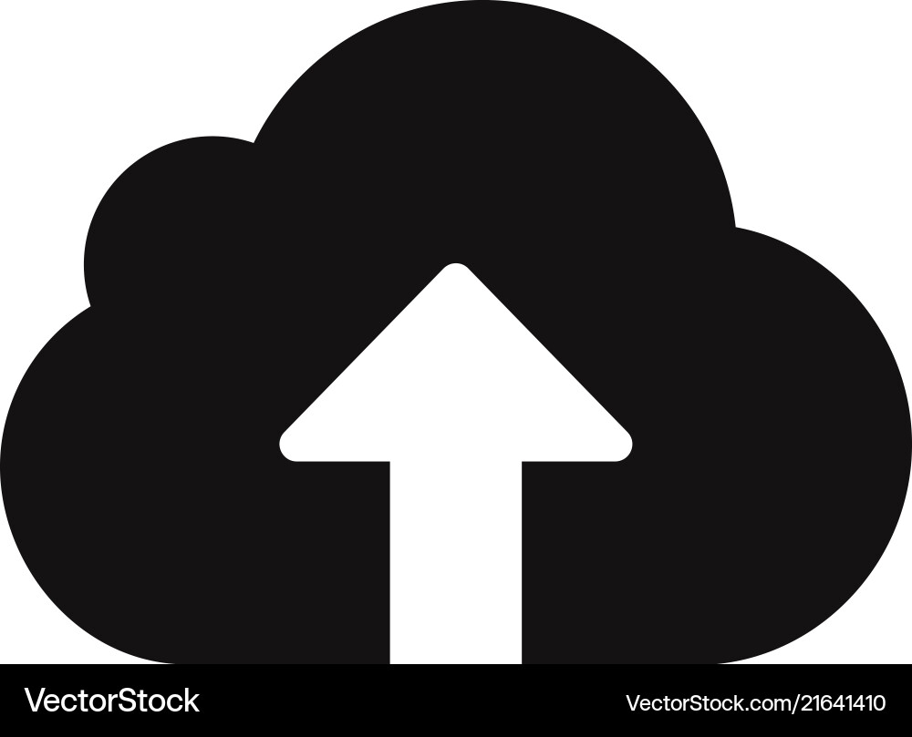 Cloud computing icon Cloud computing icon vector image