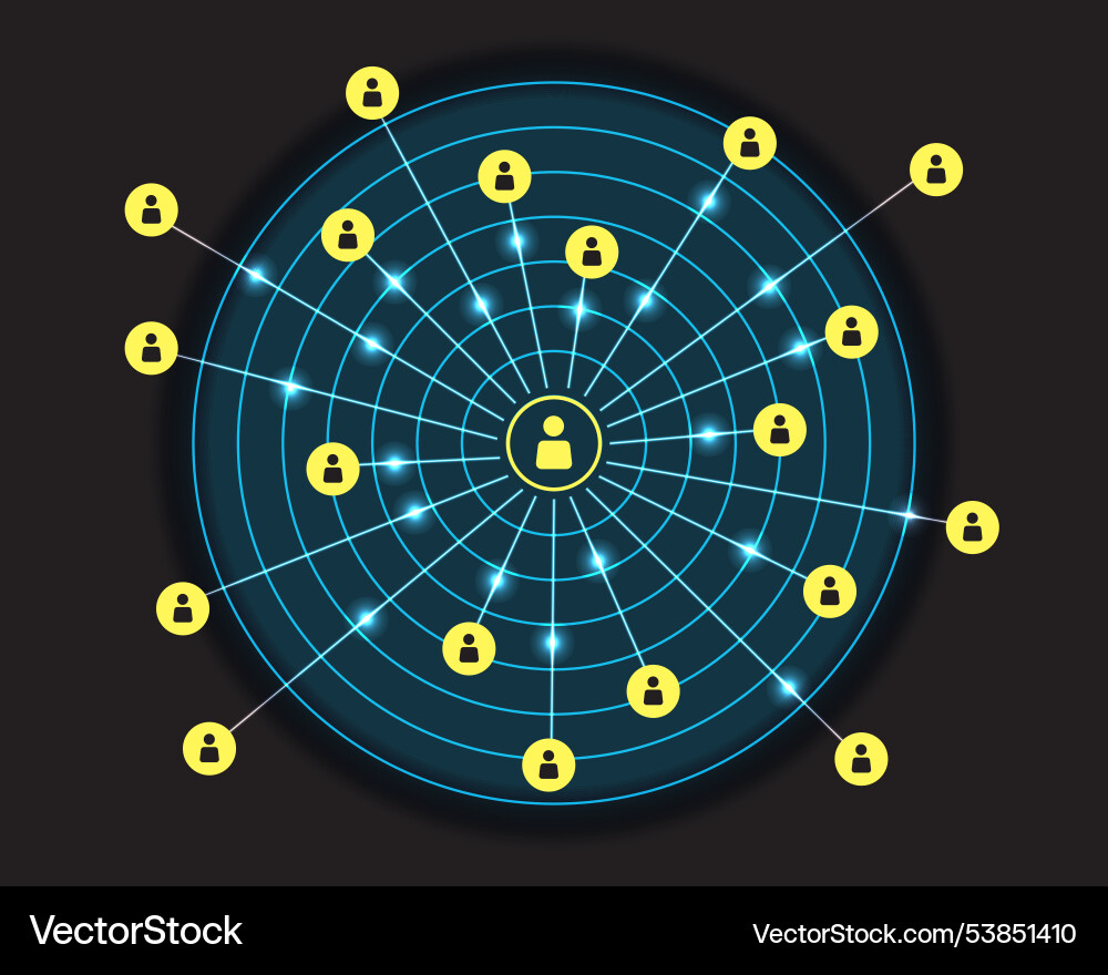 Global business structure of networking analysis Global business structure of networking analysis Vector Image