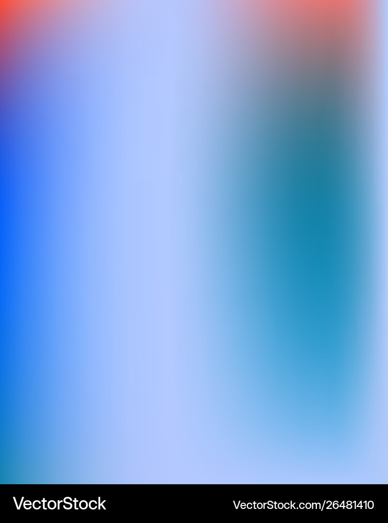 Gradient mesh painted in different colors vector image