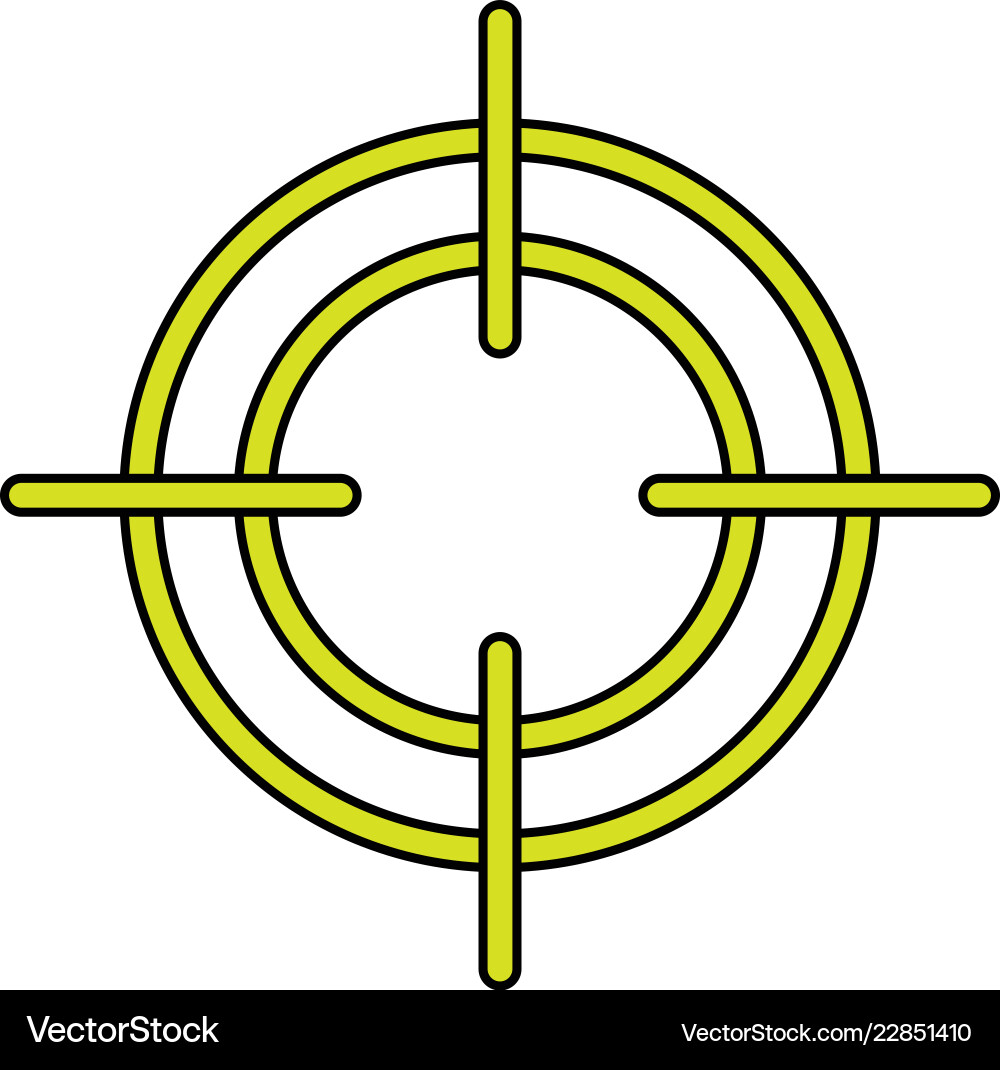 Graph icon in creative design with elements vector image