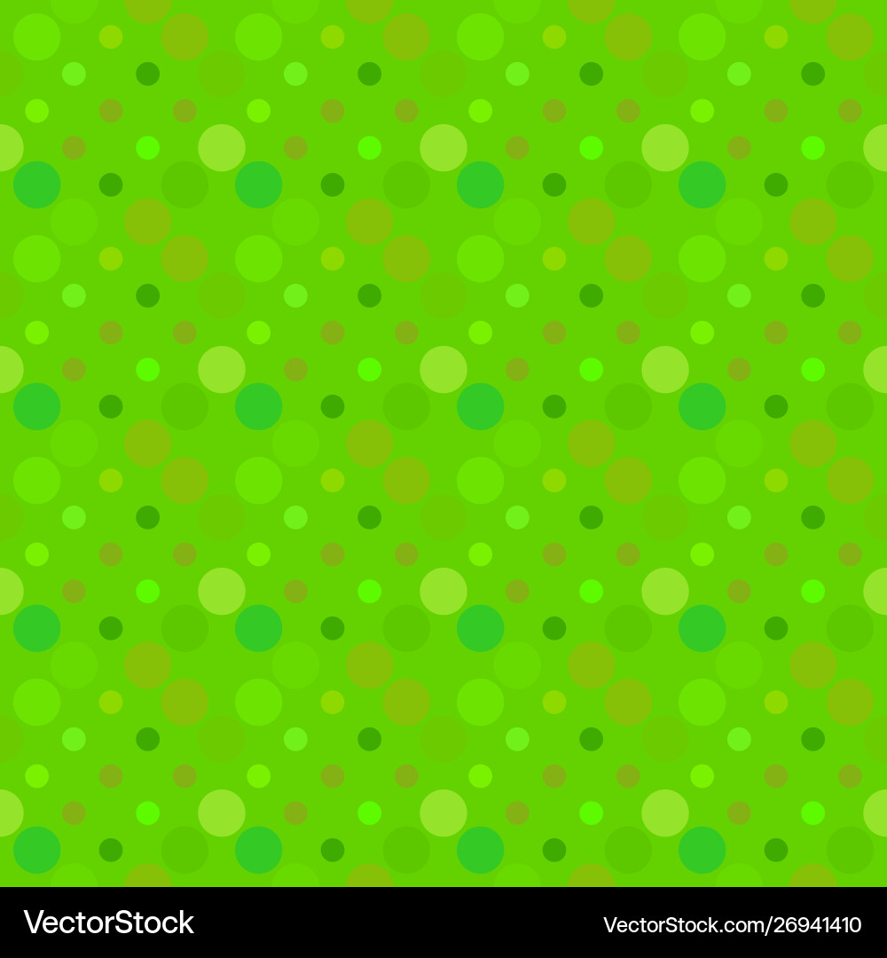 Green abstract seamless circle pattern background Green abstract seamless circle pattern background vector image