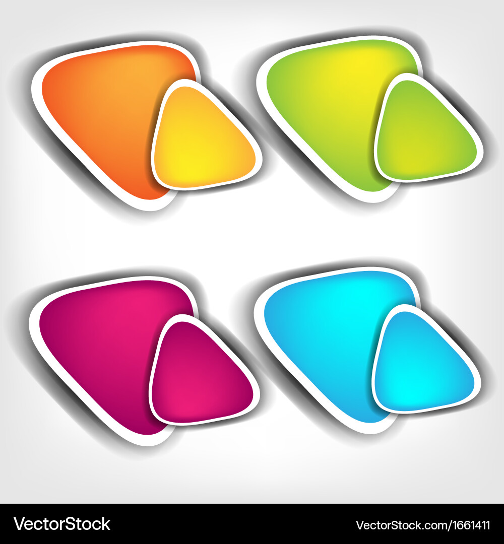 Background with abstract blank for text vector image