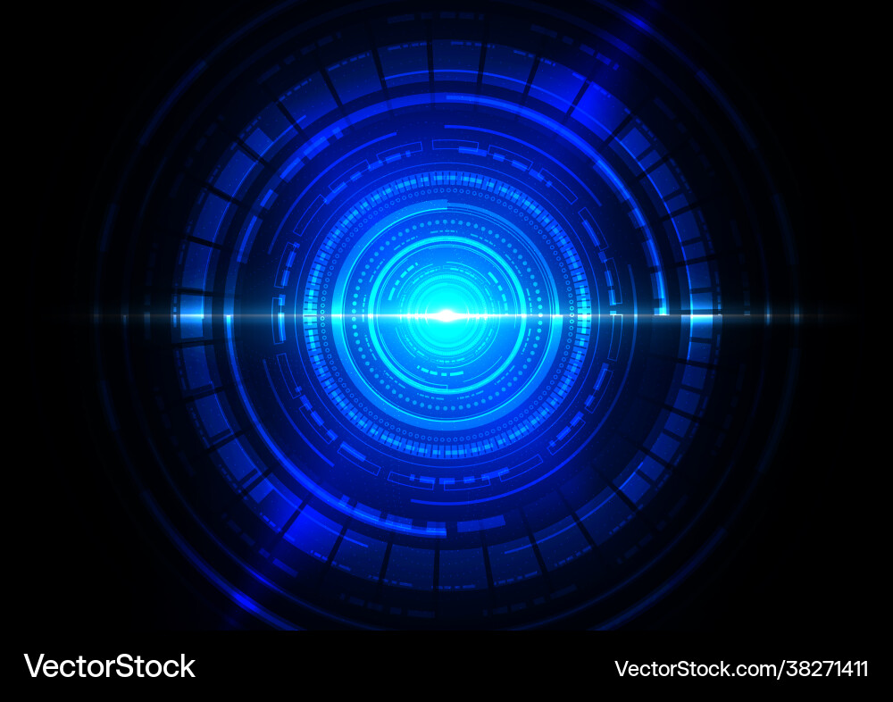 Circuit technology background with hi-tech Circuit technology background with hi-tech vector image